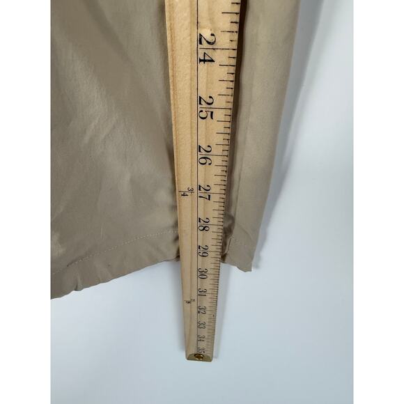 Athleta Cascade Cargo Pants Beige Tan Nylon Joggers Utility Hiking Size S - Picture 9 of 12